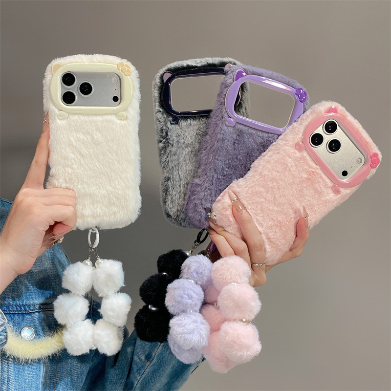 Phone Cases Iphone 13 - Étui de téléphone en peluche de