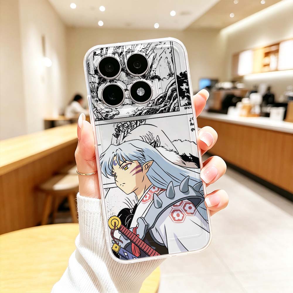 Phone Cases Xiaomi 15 - Coque transparente Anime Inuyasha Sesshoumaru pour